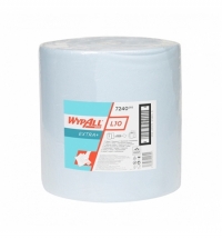 Протирочный материал Kimberly-Clark WypAll L10 общего назначения, в рулоне, 380м, 1 слой, 7240, синий