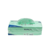 Протирочные салфетки Kimberly-Clark WypAll Х50 7442 листовые, 50шт, 1 слой, зеленые