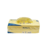 фото: Протирочные салфетки Kimberly-Clark WypAll Х50 7443 листовые, 50шт, 1 слой, желтые