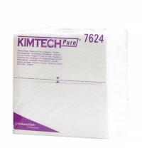 Протирочные салфетки Kimberly-Clark Kimtech Pure 7624 листовые, 35шт, 1 слой, белые